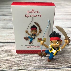 ❌ SOLD ❌ JAKE & THE NEVER LAND PIRATES ORNAMENT